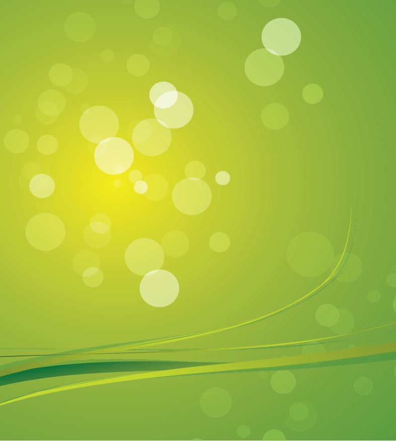 free vector Green Bokeh Abstract Light Background Vector Graphic